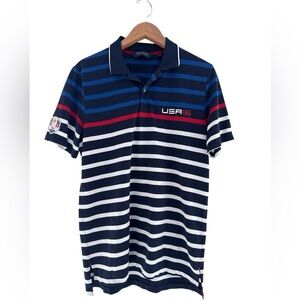 Rare! Polo Golf Ralph Lauren Ryder Cup 2016 Team USA Polo Size Medium